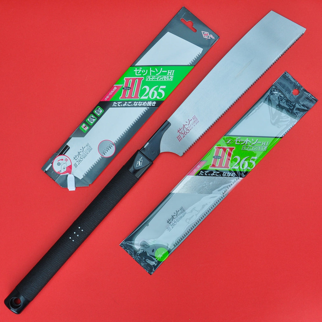 Zetsaw Zsaw Z-SAW пила KATABA HI III 265 мм + запасные лезвия Япония Японский Японии плотницкий инструмент