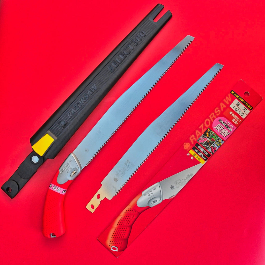 Пила для обрезки запасное лезвие фруктовое дерево Razorsaw Gyokucho 176 SELECT 300 мм Япония