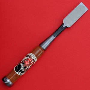 Back side 21mm SENKICHI Chisel oire nomi Yasugi Steel Japan Japanese tool woodworking carpenter