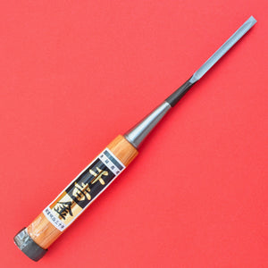 6mm SENKICHI Chisel oire nomi Yasugi White paper Steel made in Japan back