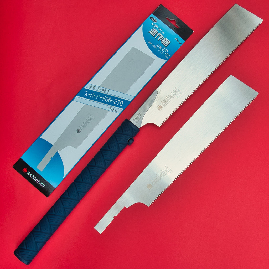 Razorsaw Gyokucho KATABA Пила 453 270мм + запасные лезвия Япония Японский Японии плотницкий инструмент