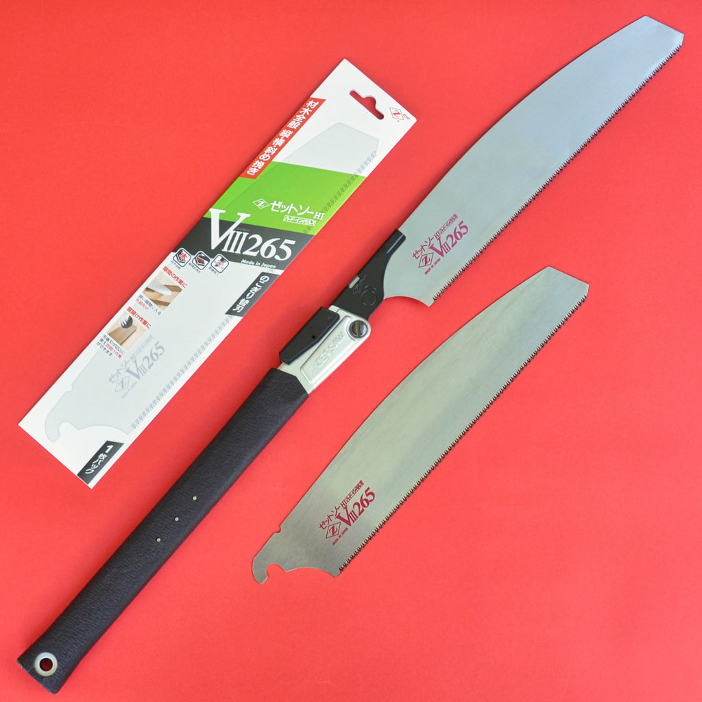 Zetsaw Z-SAW пила складная KATABA VIII 265 мм + запасные лезвия Япония Японский плотницкий инструмент