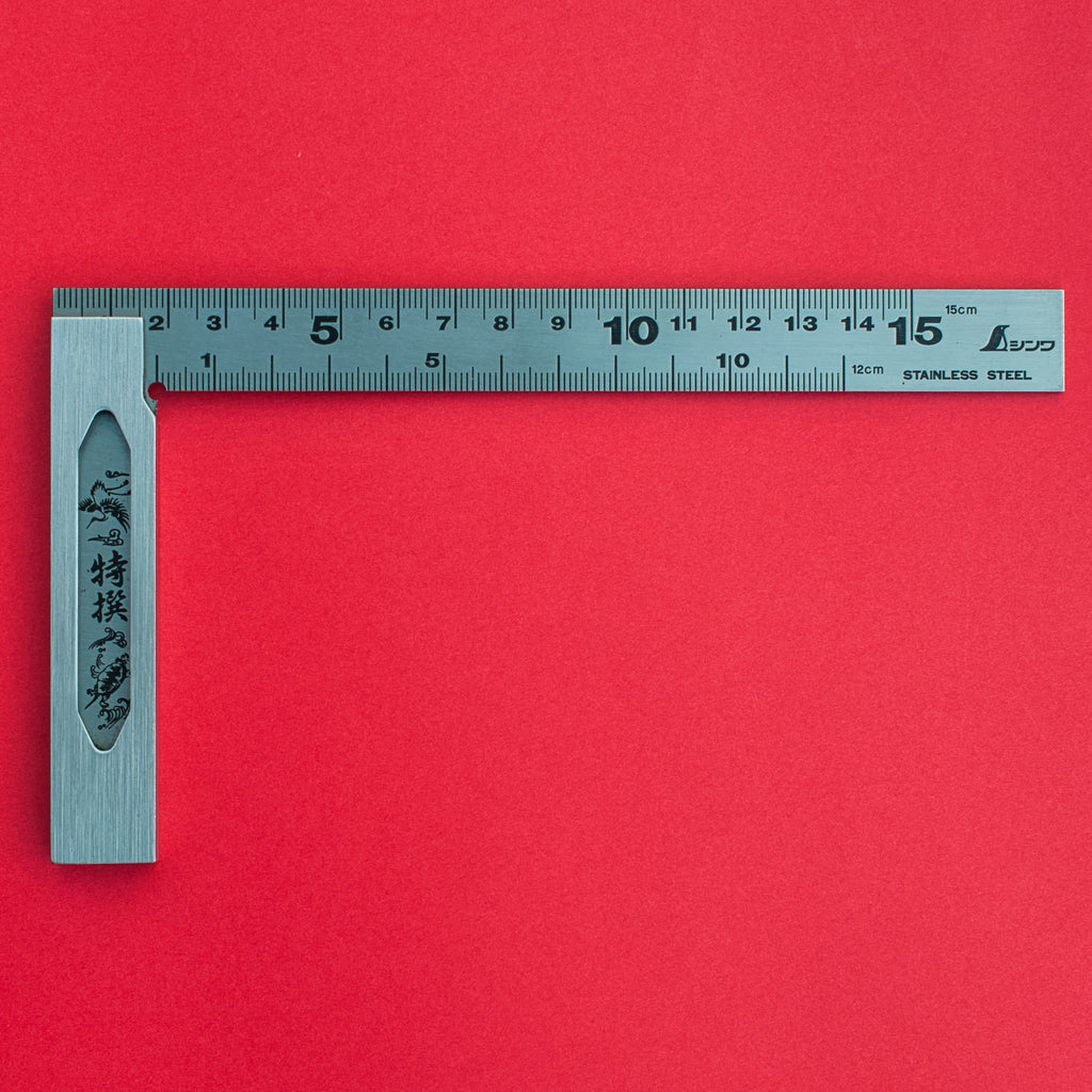 SHINWA precision Try Square 62009 stainless steel Japan japanese