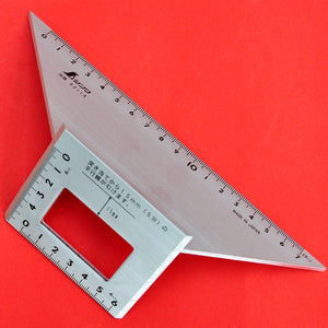 SHINWA Square Layout Miter ruler 45 + 90 Degrees 62114 aluminum Japan Japanese tool woodworking carpenter