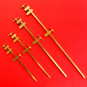 KAKURI Hatagane Brass bar clamps clamp made in Japan all 4 sizes
