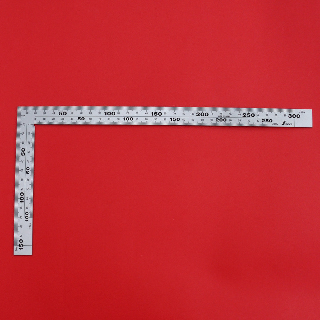SHINWA 11215 Stainless Carpenter's Framing Square 30cm Made in Japan