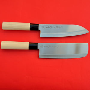 Santoku + Nakiri нож Нержавеющая сталь 165мм Японии Япония кухонный