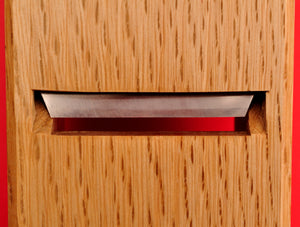 Close-up Grande plano Plaina de madeira de 60mm Wakajishi Kanna Japão Japonês ferramenta carpintaria