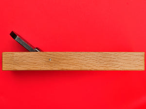Vista lateral Cepillo japonés para madera Wakajishi Kanna 60mm Japón Japonés herramienta carpintería
