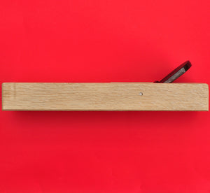 Vista traseira Plaina de madeira de 65mm HORAI S-212 Kanna Japão Japonês ferramenta carpintaria
