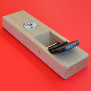 Vista lateral Cepillo japonés para madera HORAI S-211 Kanna 60mm Japón herramienta carpintería