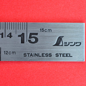 крупный план увеличить SHINWA Плотник квадратный 62009 Нержавеющая сталь Япония Японский
