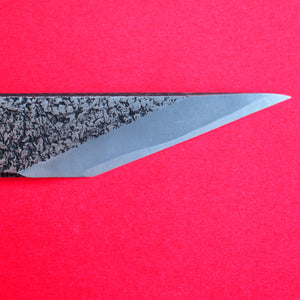 Nahaufnahme Hand-geschmiedet 15mm Kiridashi Kogatana Messer Japan Aogami Japanisch Werkzeug Schreiner