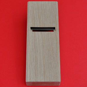 Vista trasera Hoja Cepillo japonés para madera Kakuri kanna 42 mm Japón herramienta carpintería
