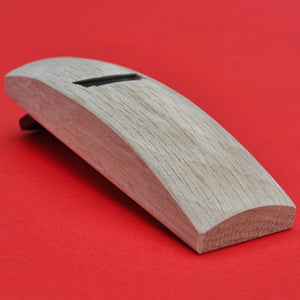 Выпуклый деревянный рубанок shiho sori dai kanna 24 мм Япония Японский вид снизу